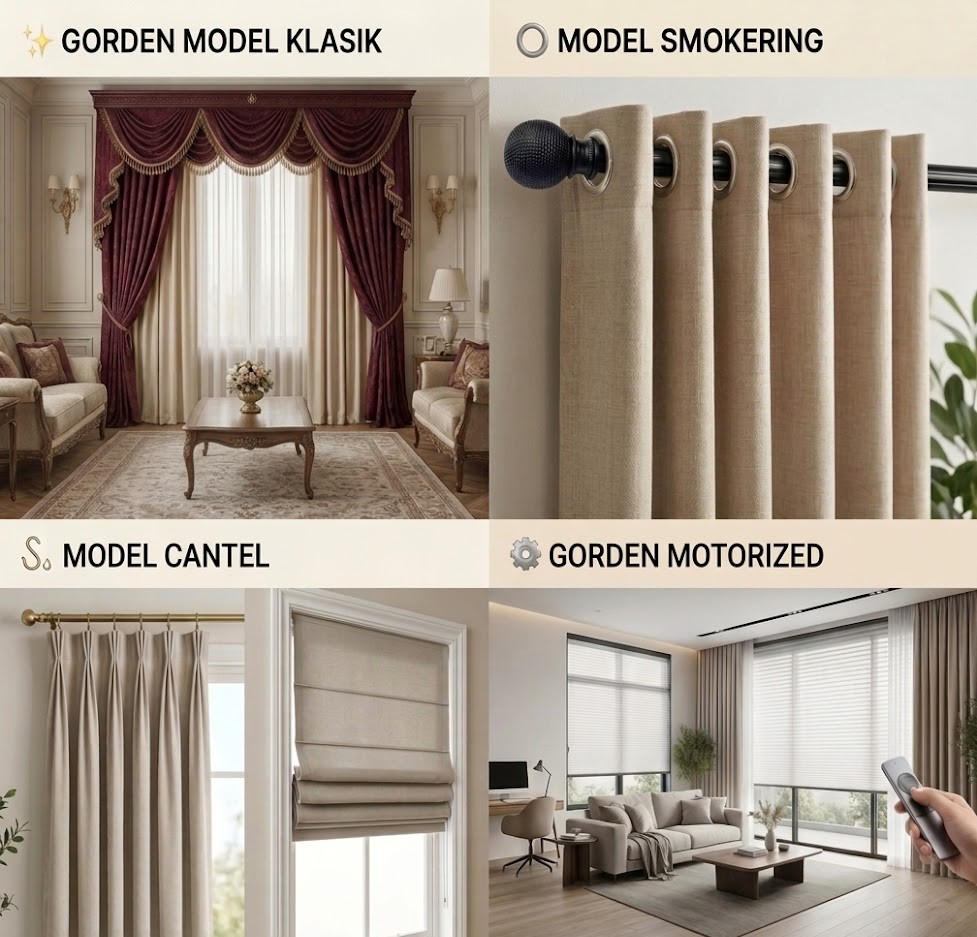 Beragam model gorden lippo karawaci by Mutiara Gordyn