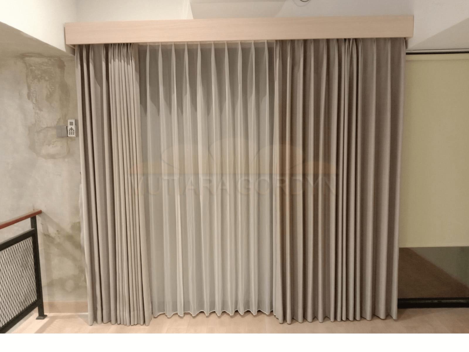 Project Pemasangan Gorden Box dan Zebra Blind Komplek As Sunnah Cileungsi Cibubur