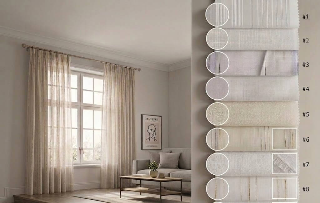 vitrase voile polos karawaci