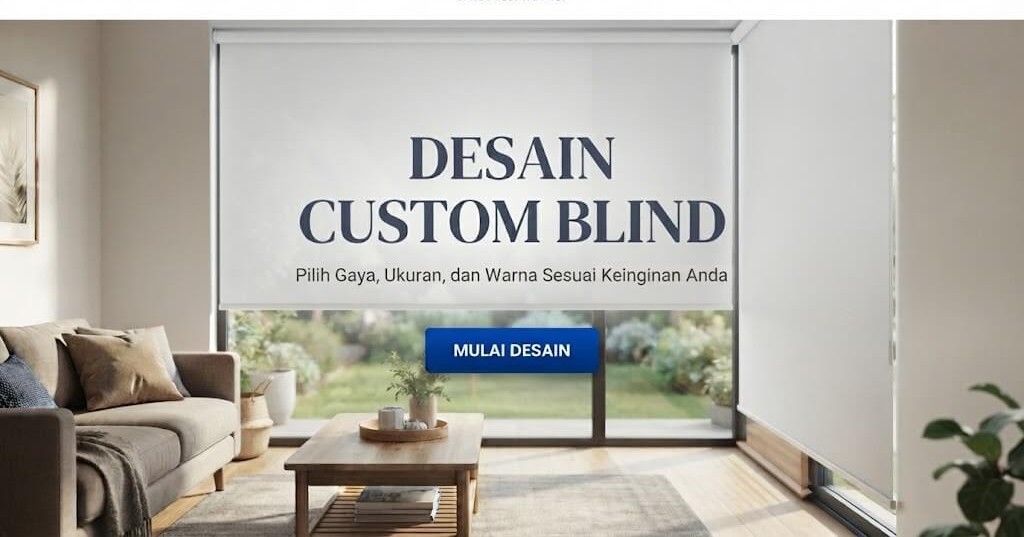 Custom Blinds Mutiara Gordyn