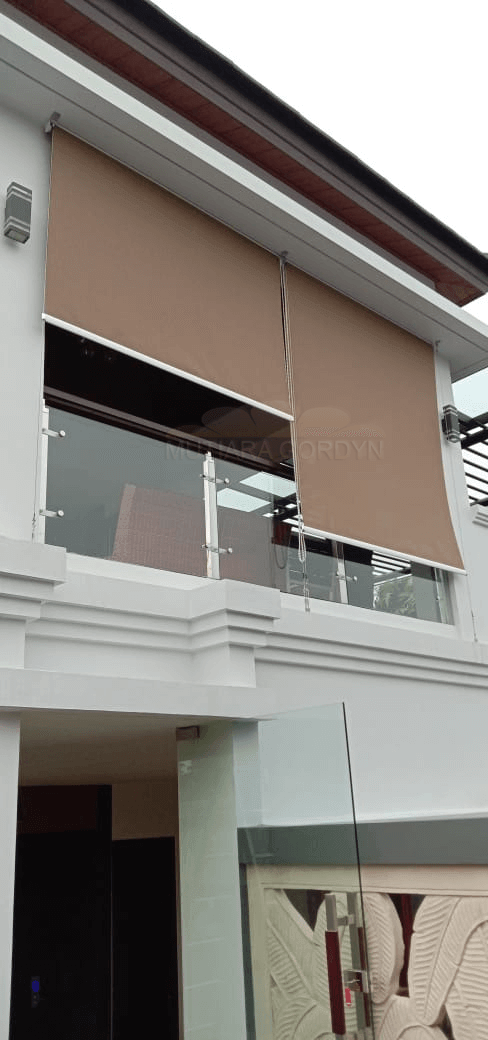 roller blind outdoor margonda sawangan depok