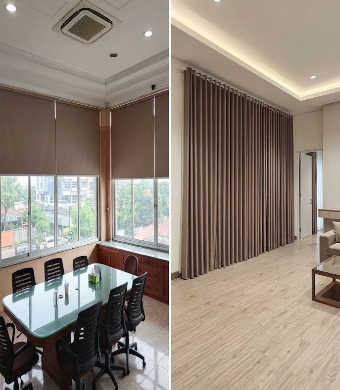 Solusi Gorden & Blinds untuk Ruko Bintaro.