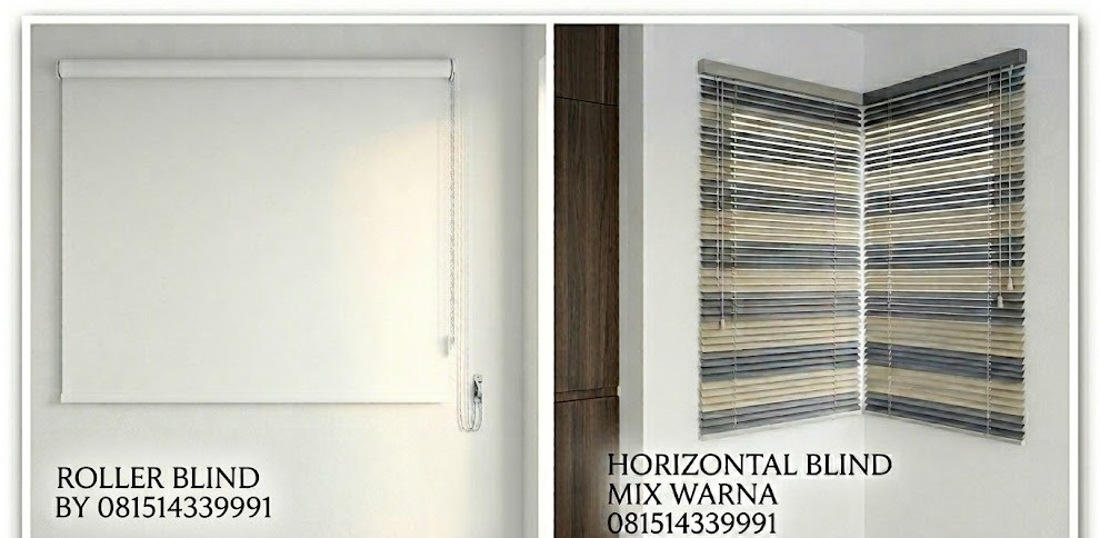 Roller Blind & Horizontal Blind di Alam Sutera