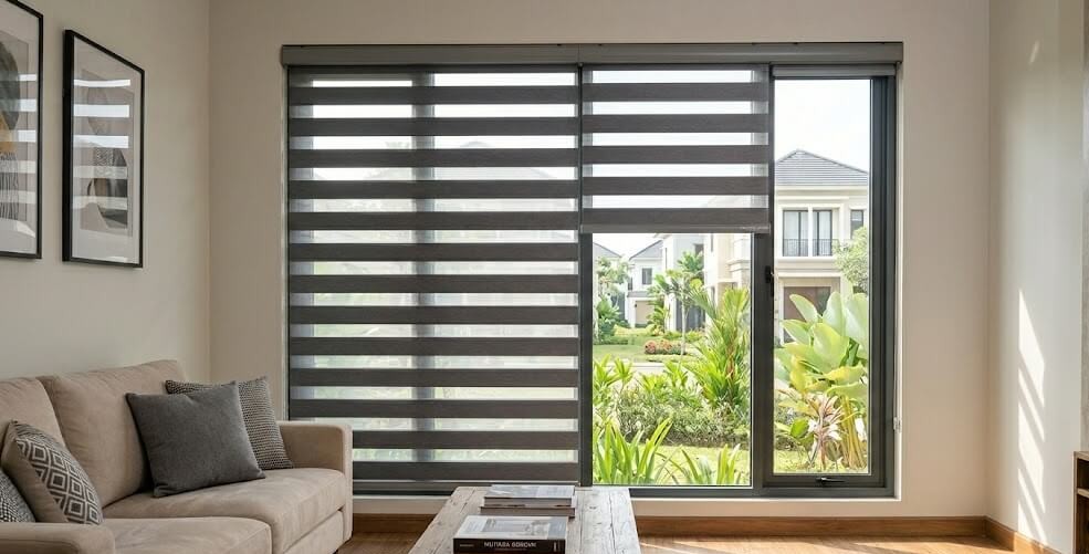 Jual Jasa Pasang Zebra Blind Eco Slim Premium di Green Lake City Tangerang