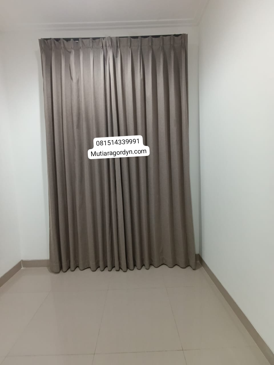 Project Pemasangan Gorden Cluster Magenta PIK