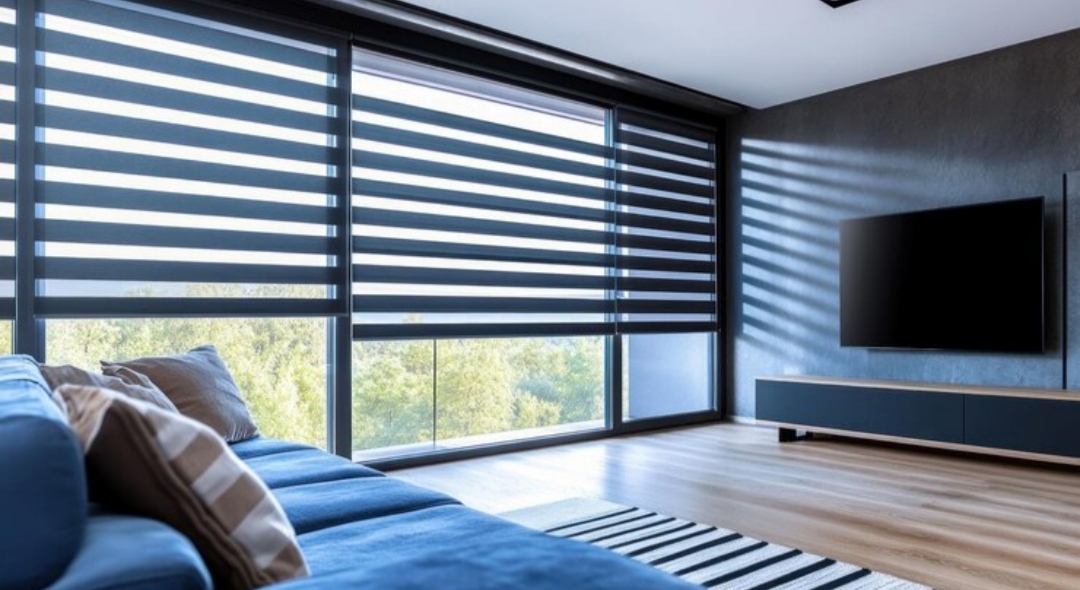 TIRAI GULUNG ZEBRA BLIND.NEGLASARi,PERIUK