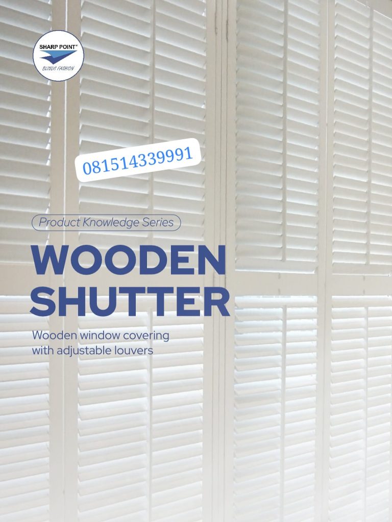 WOODEN SHUTTER.SUMMARECON