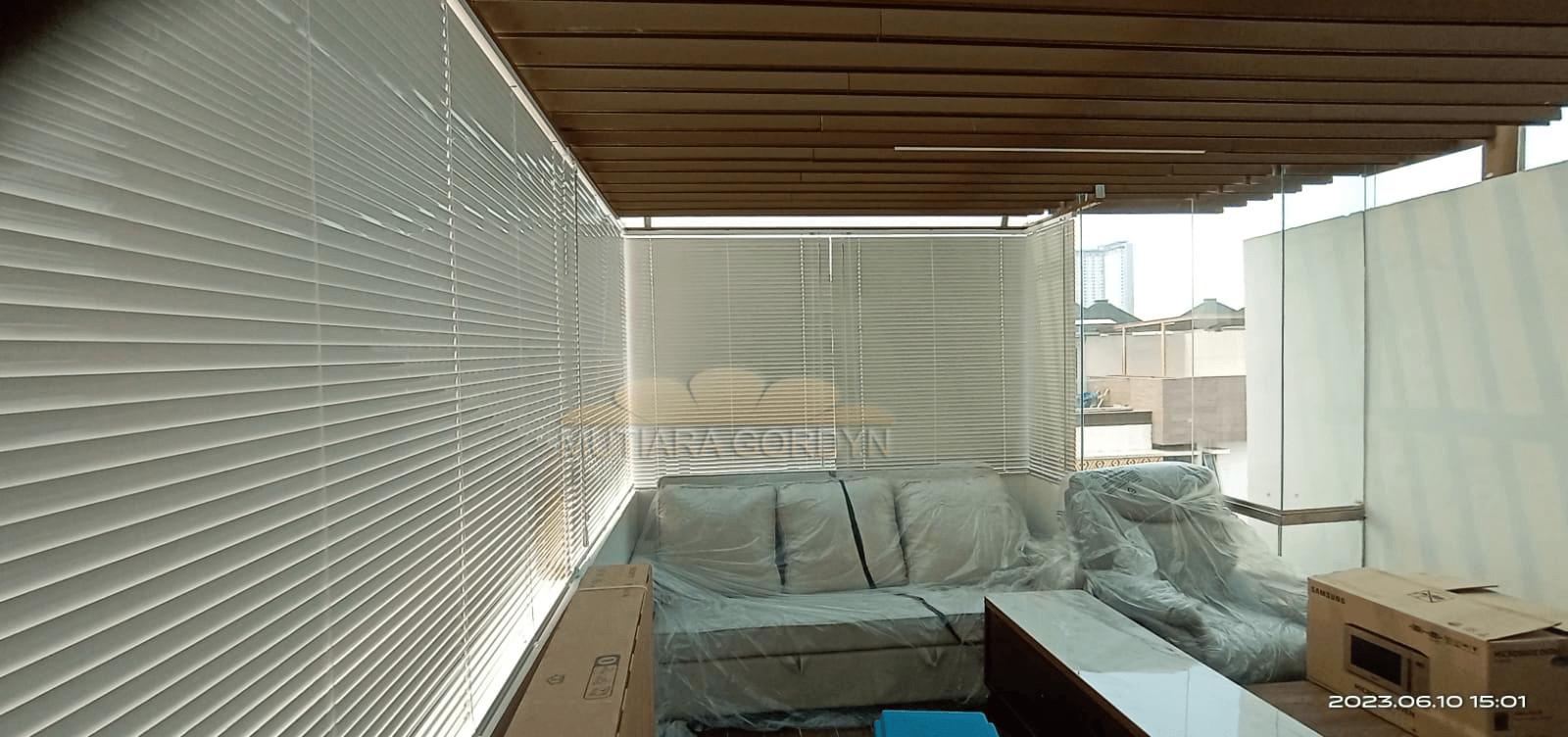 Wooden Blind | Horizontal Blind | Vertical Blind di Bandara Rawa Bokor