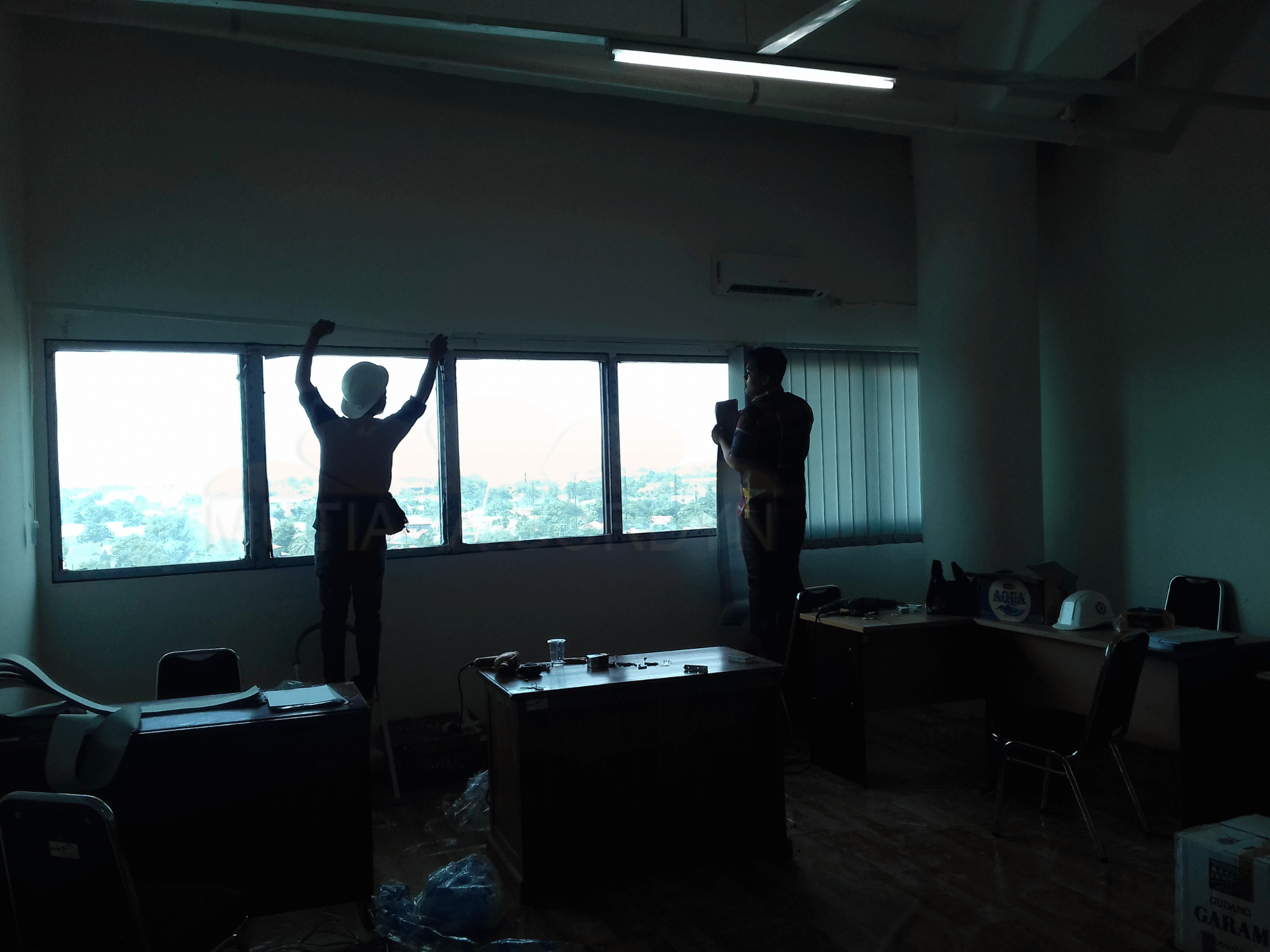 TIRAI VERTICAL BLIND.TIGARAKSA KAWASAN PEMDA