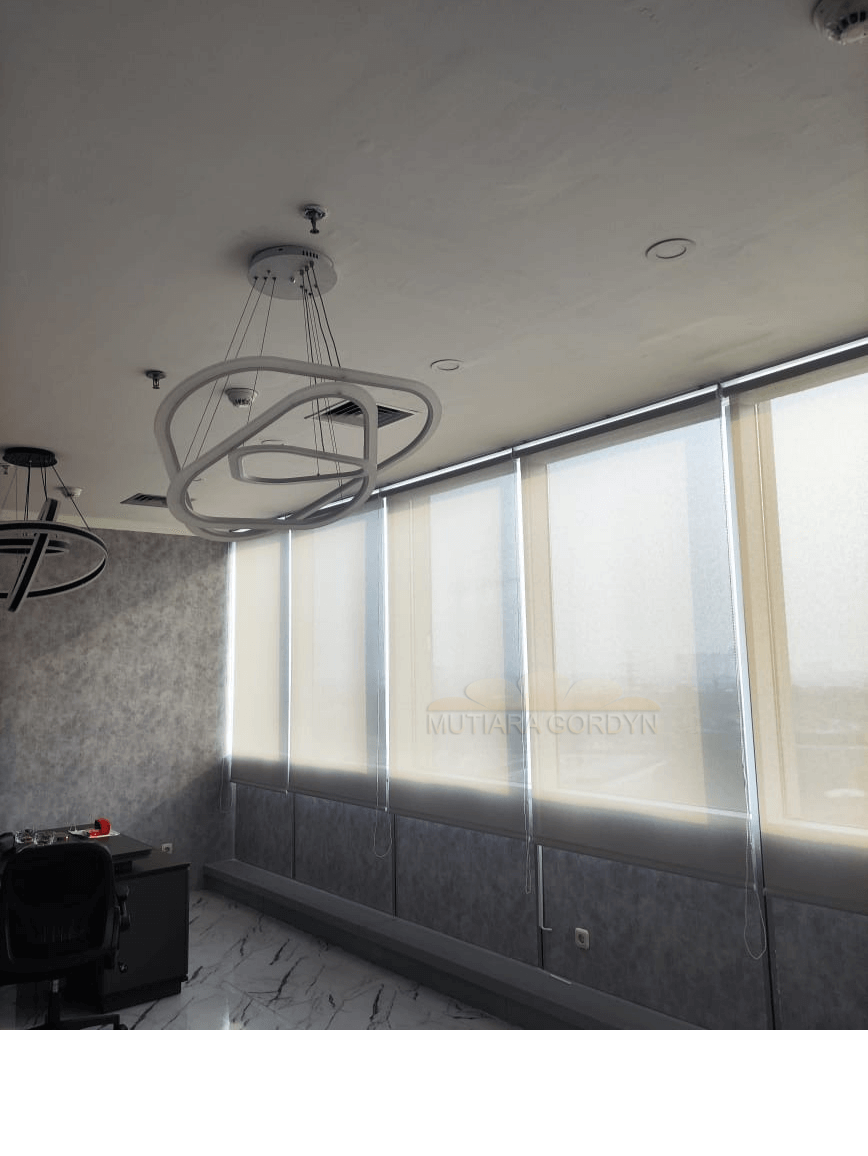 ROLLER BLIND SUN SCREEN | ROLLER TIPE SHEER |TRANSFARAN.Toko Blinds Citra Maja,Citra Raya,Korelet 