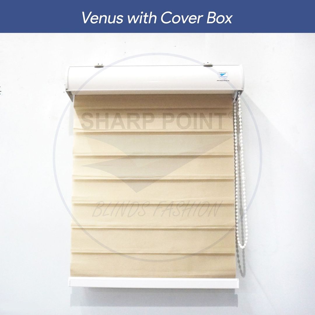 VENUS BLIND KOMBINASI ROLLER BLIND + HORIZONTAL BLIND.PETAMBURAN GROGOL