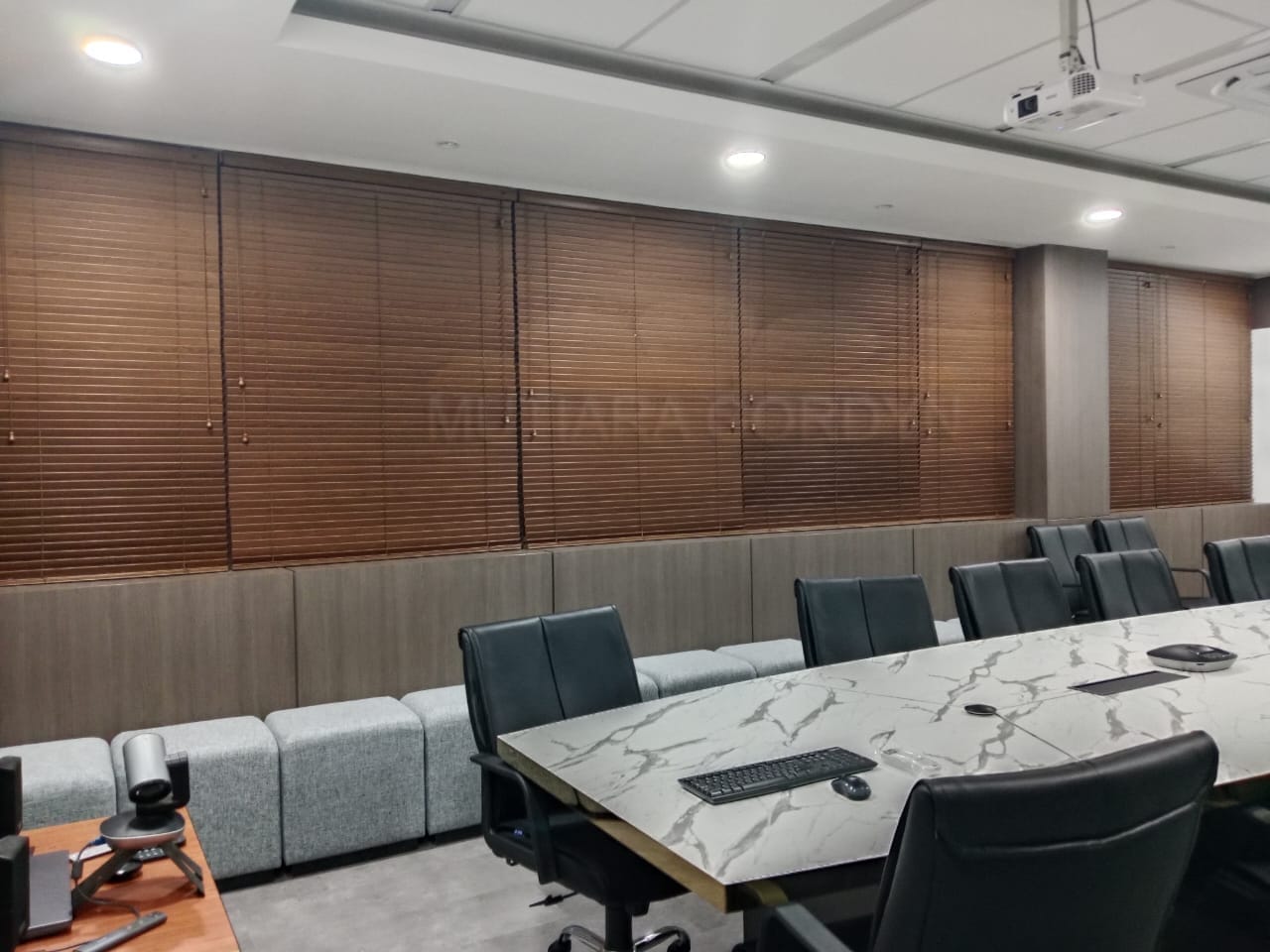 Project Jasa Pasang PVC Wooden Blind JABABEKA Bekasi