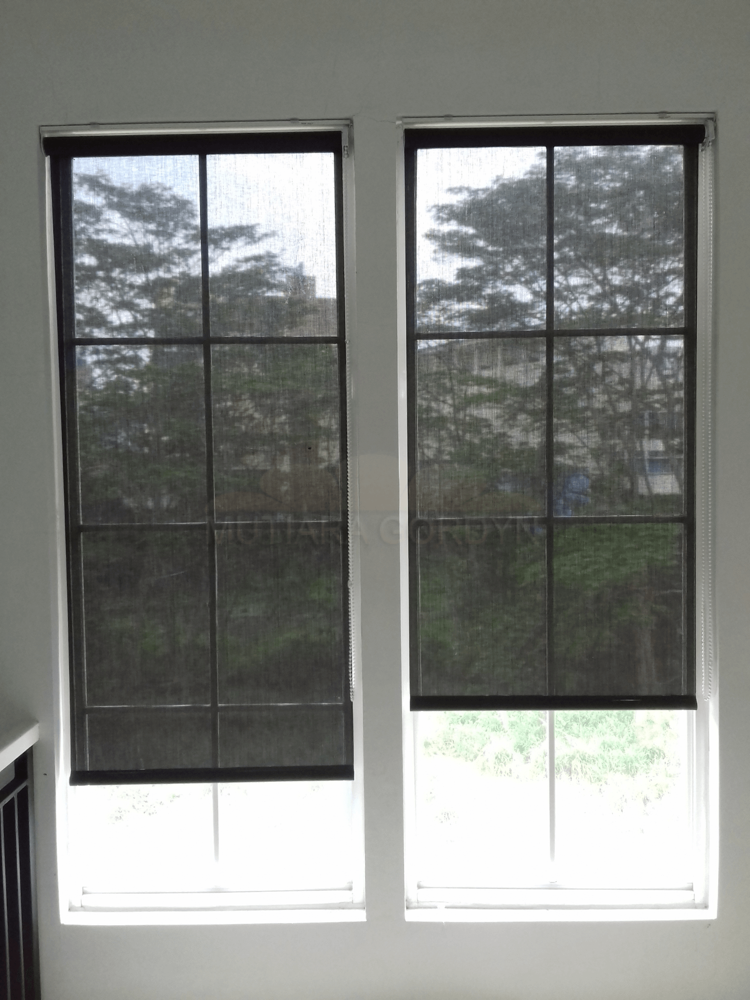 ROLLER BLIND SUN SCREEN | ROLLER TIPE SHEER |TRANSFARAN.MODERNLAND TAMAN ROYAL