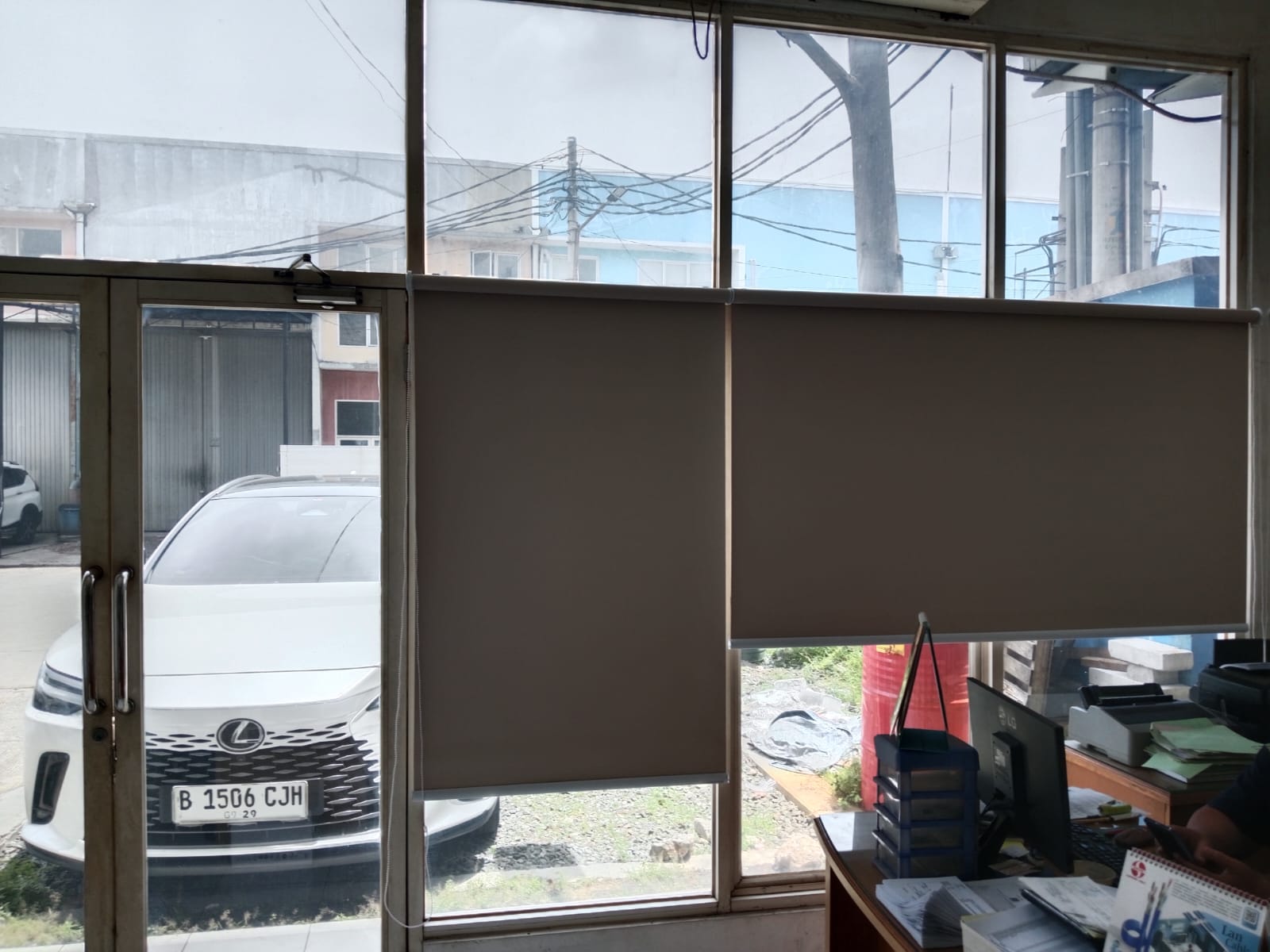 Jual Tirai Gulung Roller Blind Grogol Petamburan