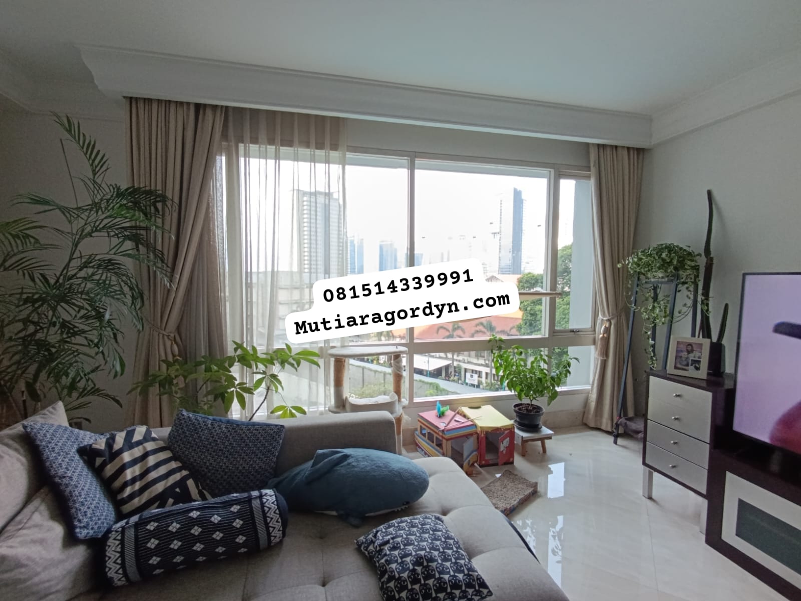 Jual Gorden dan Vitrase di Grogol Petamburan