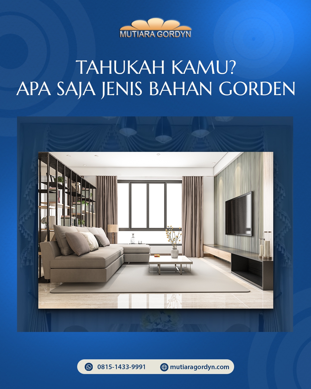 Informasi Toko Gorden dan Vitrase di Palmerah