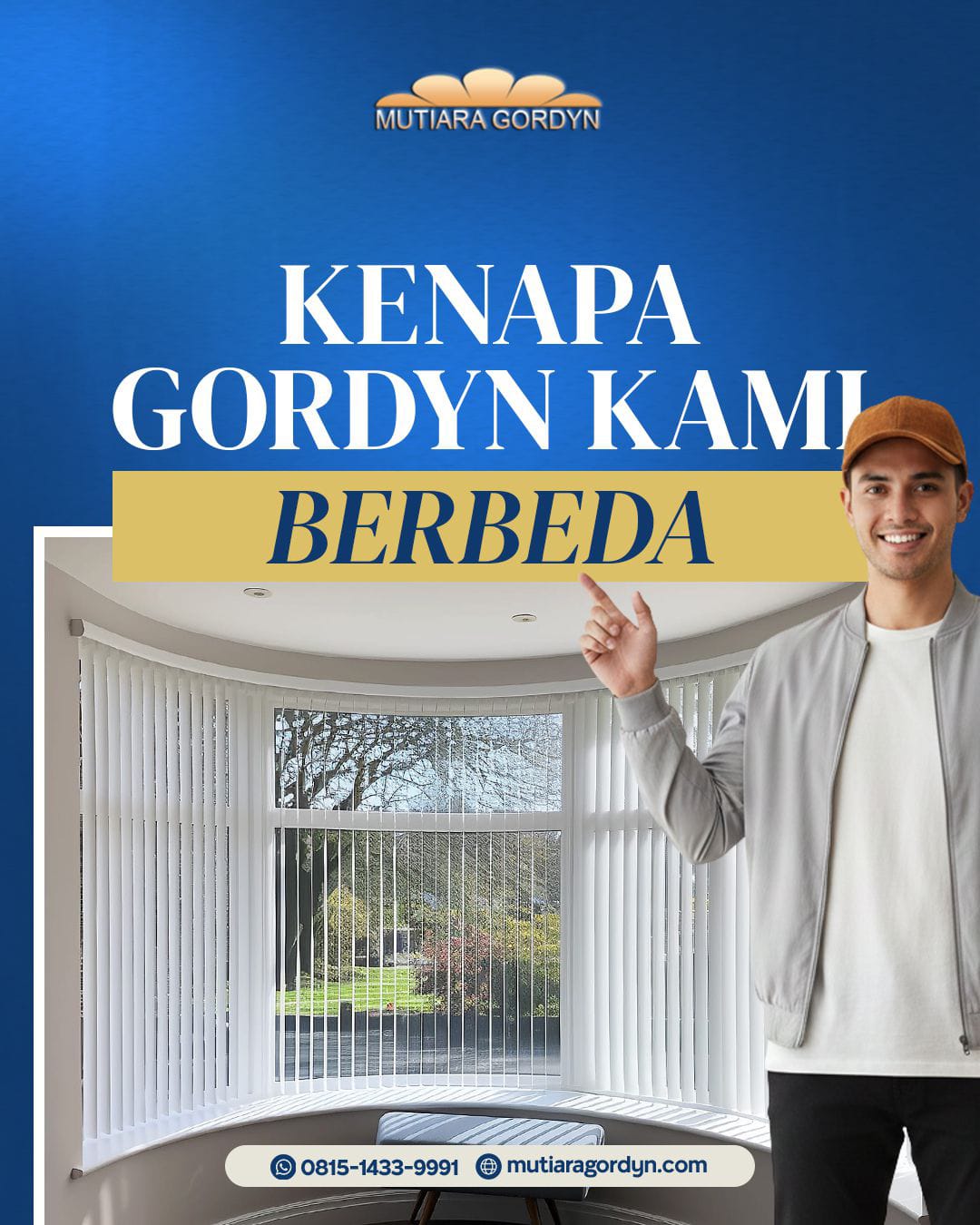 Jual Vertical Blind bidang miring Kembangan Meruya Joglo