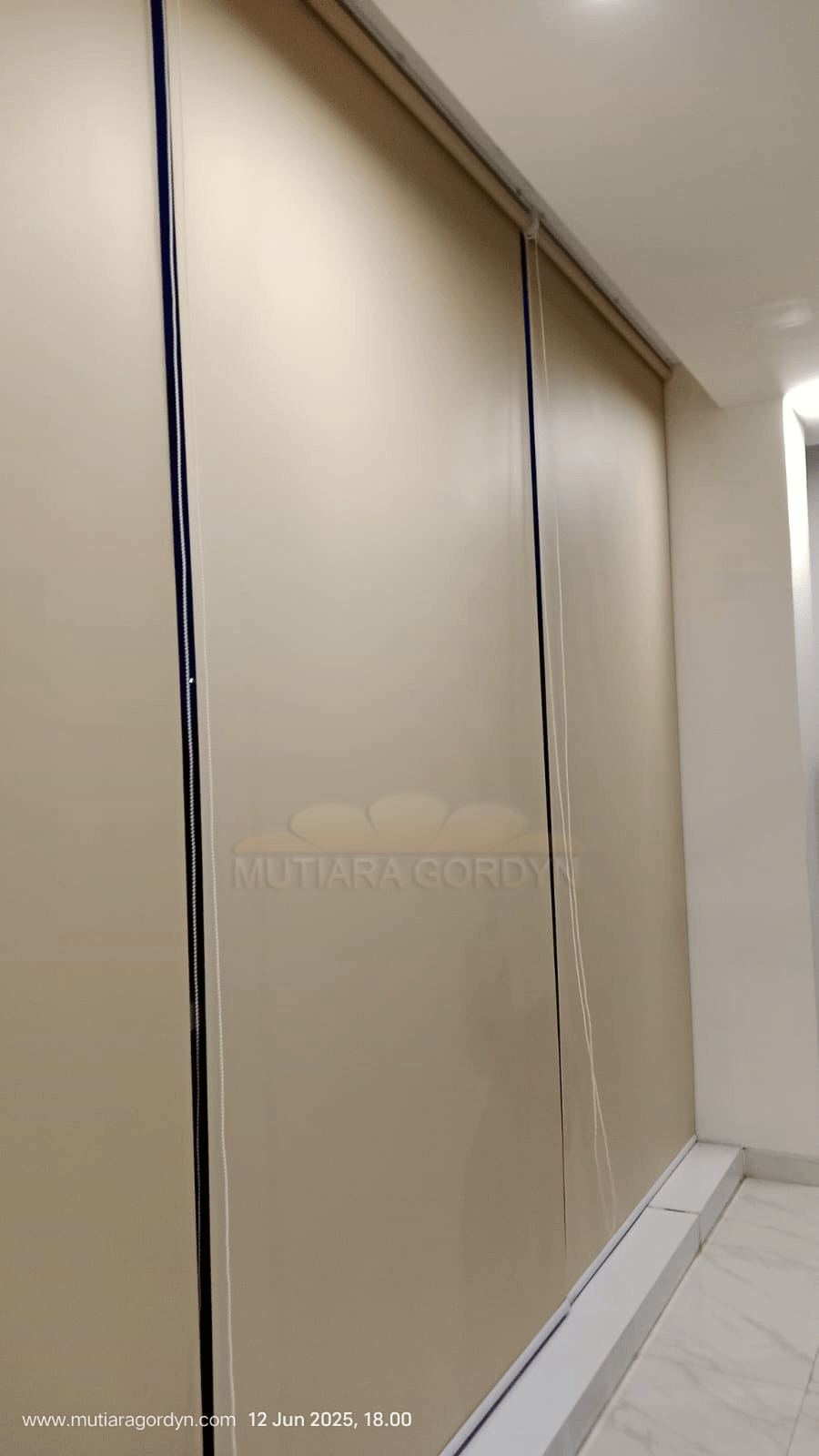 roller blind di tanah sereal, jembatan lima