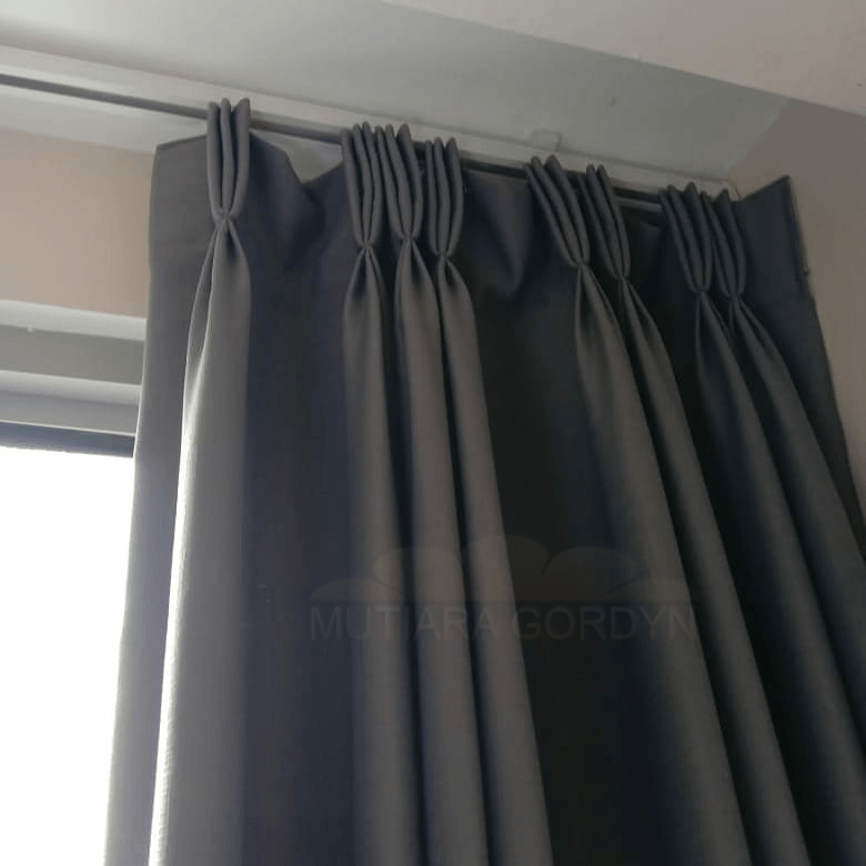 Gorden Pleat / Inpleat (Jahit Cantel Tiga)