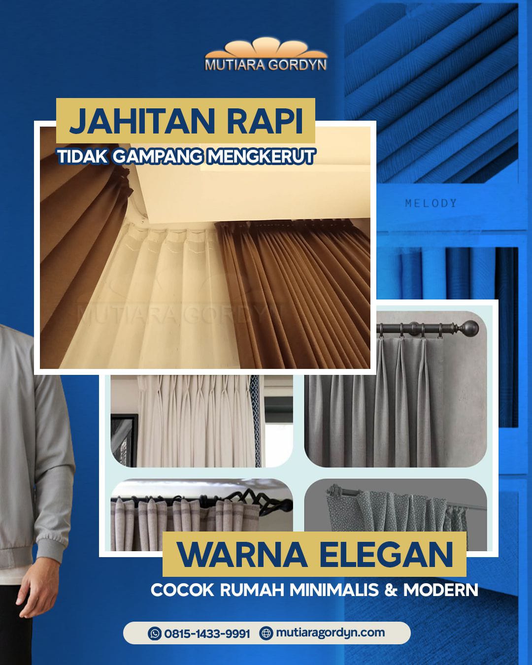 Menjual Gorden dan Vitrase di Kebayoran Gandaria