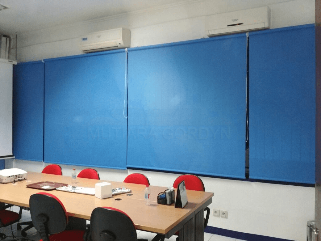 Jual Roller blind Kebayoran Gandaria | Tirai Outdoor Balkon dan Garasi 