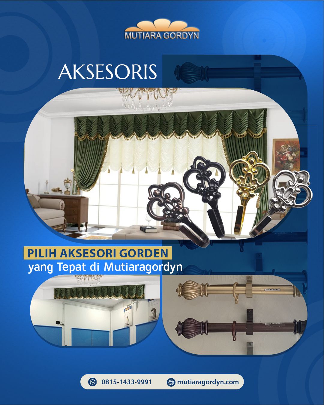 Jual Gorden dan Vitrase Podok Labu | Lebak Bulus 