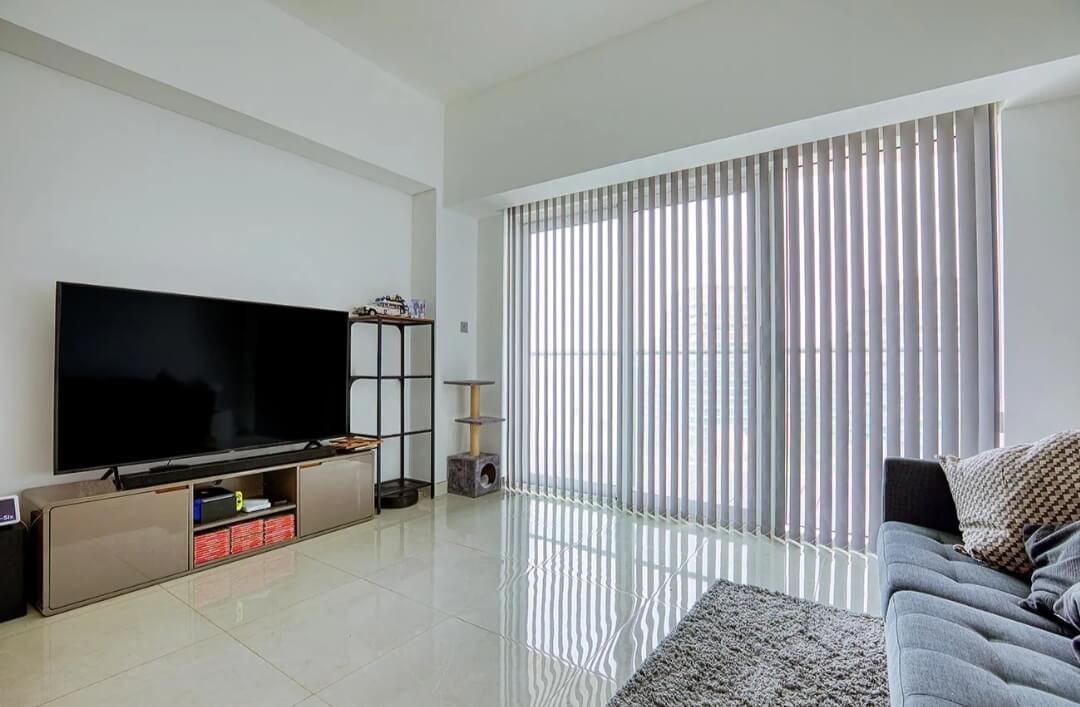 vertical blind bisa buat bidang miring