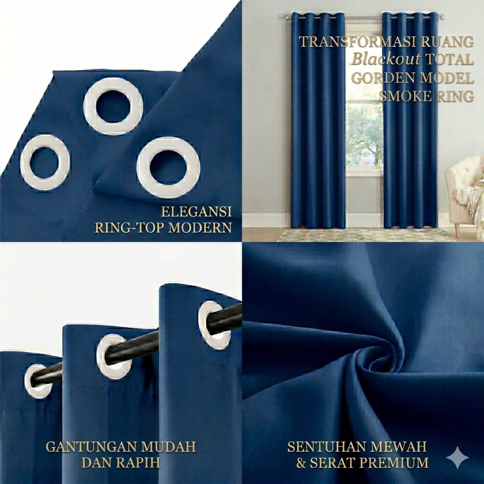 Toko Gordyn | Jual Gorden dan Vitrase Custom di Pancoran Kalibata