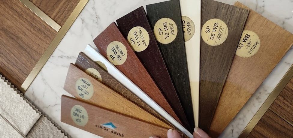 Pilihan Warna Katalog Wooden Blind Mutiara Gordyn Lippo Karawaci