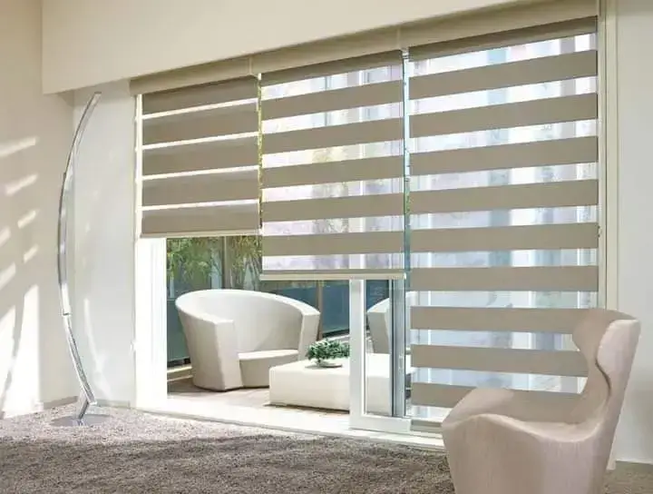 6. Zebra Blinds (Rainbow / Shadow Blinds)