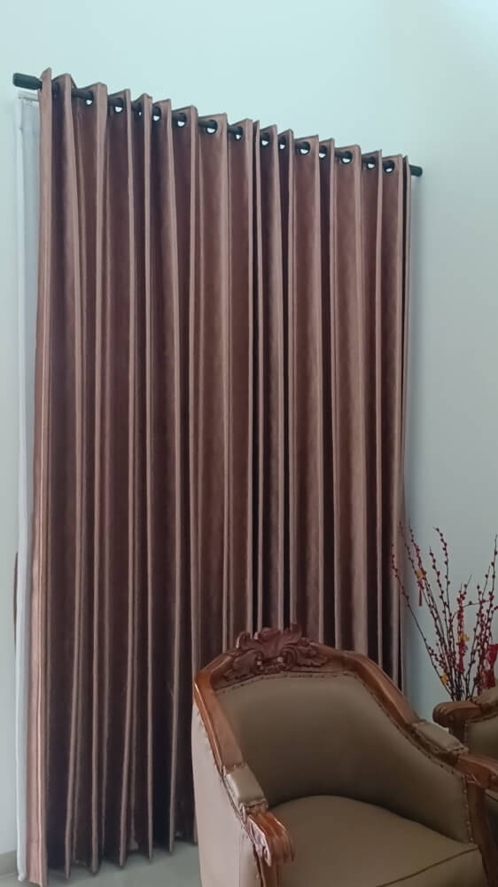 Pemasangan Gorden & Vitrase Elegan di Taman Pabuaran, Cimone – Tangerang