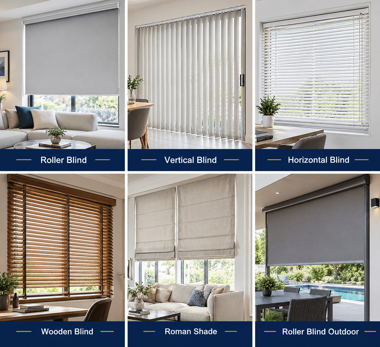 Toko Blinds Bogor Puncak: Jual Roller Blind, Vertical Blind & Wooden Blind Berkualitas