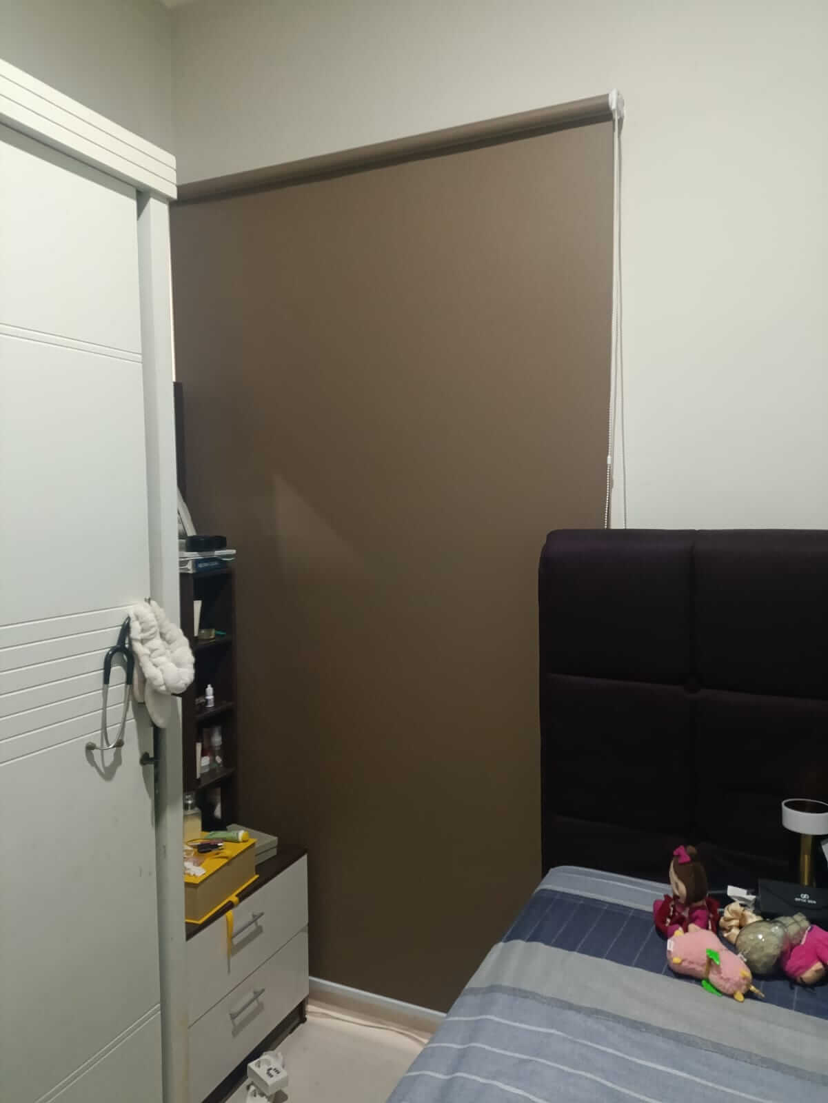 Roller Blind Summarecon Bekasi | Waran Brown